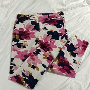 Floral pixie pants